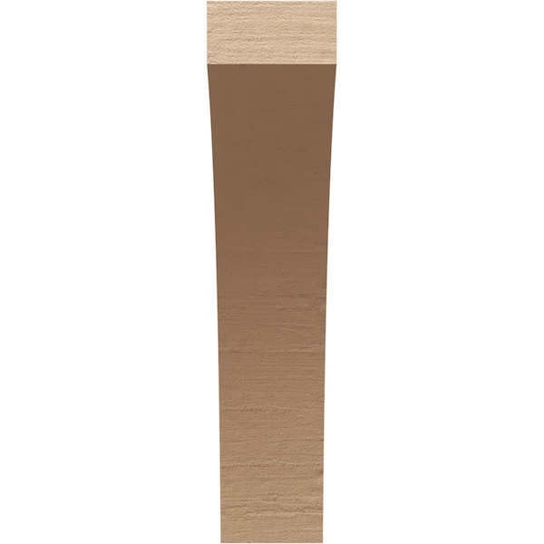 3-inch W X 10-inch D X 14-inch H Thorton Rough Cedar Woodgrain TimberThane Knee Brace, Primed